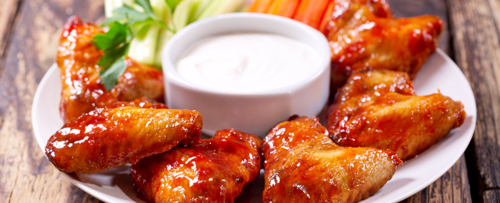 Chris & Cuc's Smoked Chicken Wings & Cucumber Dip