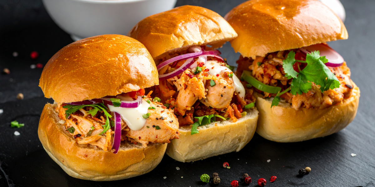 Chunk Chicken Sliders Website Banner