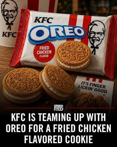 KFC Chicken-Flavored Cookies Made in China