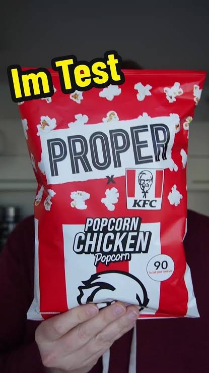 KFC Retro Chicken Flavored Popcorn