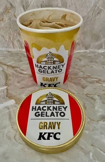 KFC gravy flavored ice cream?