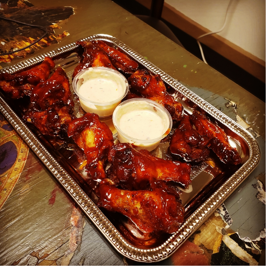 12 Piece of Hot N Sweet Flavor WOW Chicken and exclusive WCW Dipping Sauce