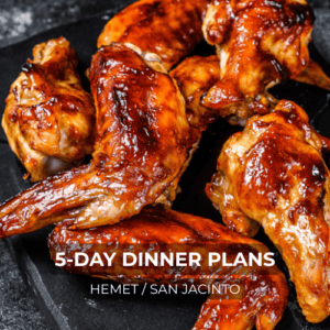 5-Day Dinner Plans