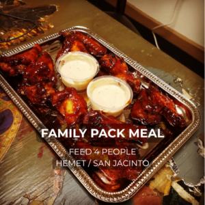 WOW's Family Pack Meal Feeds 4 People