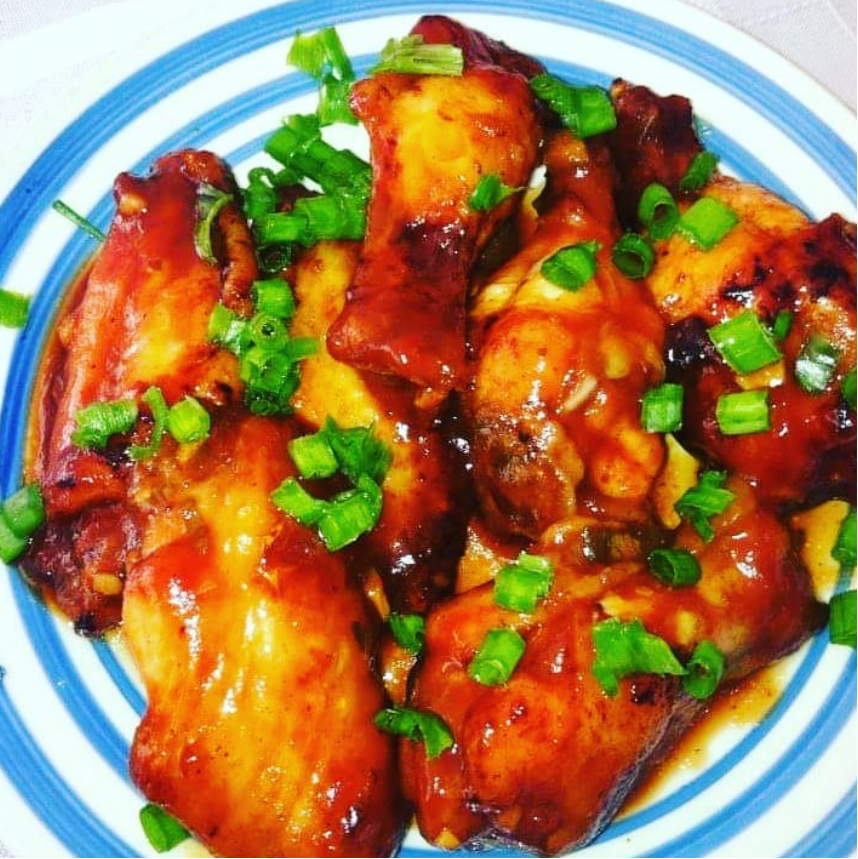 Habanero hot wings