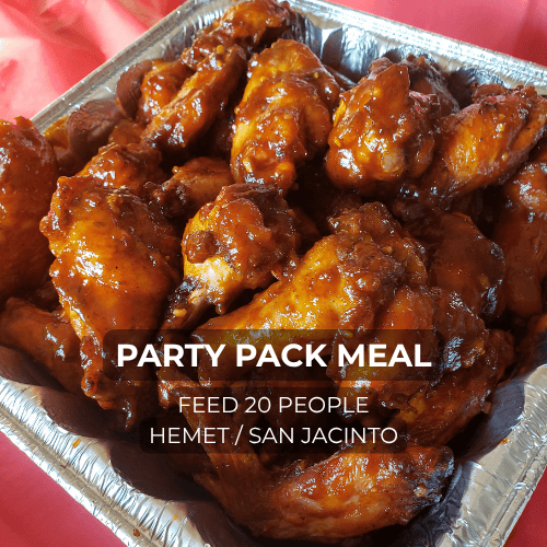 WOW Chicken Life Party Pack Meal for 20 People in Hemet San Jacinto