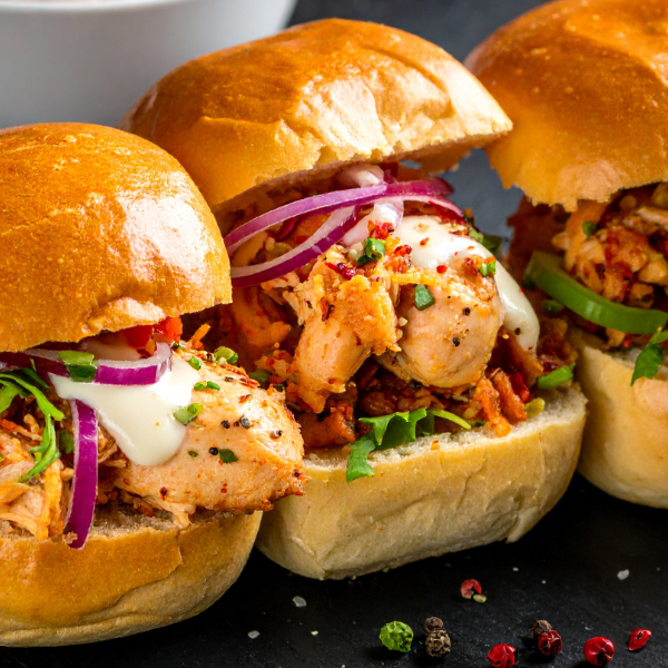 WOW Chicken Life Has Smoked Chunky Chicken Slider Meal Plan Deliveries